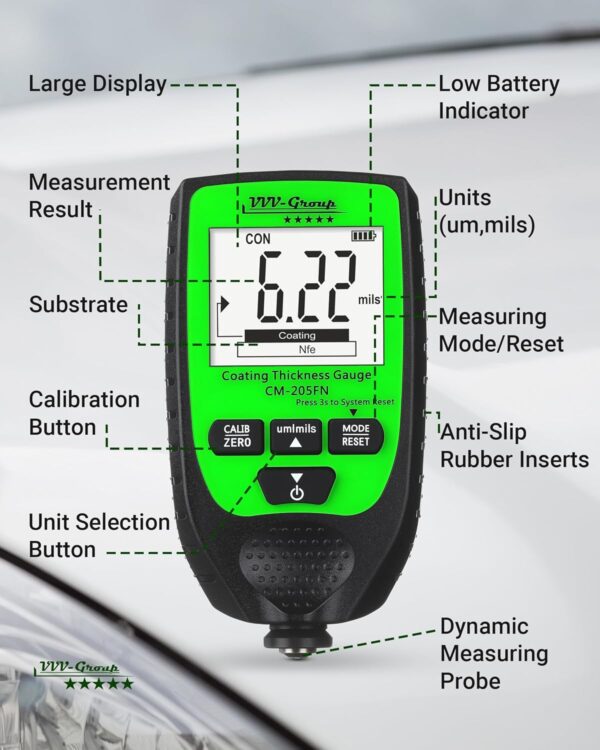 Paint Thickness Meter CM-205FN