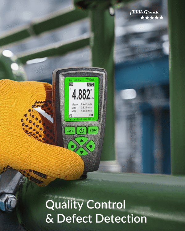 CM-208FN Industrial Paint Verification Tool Digital Coating Thickness Gauge CM-208FN