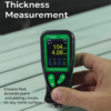 Automotive paint inspection using CM-218 coating thickness meter