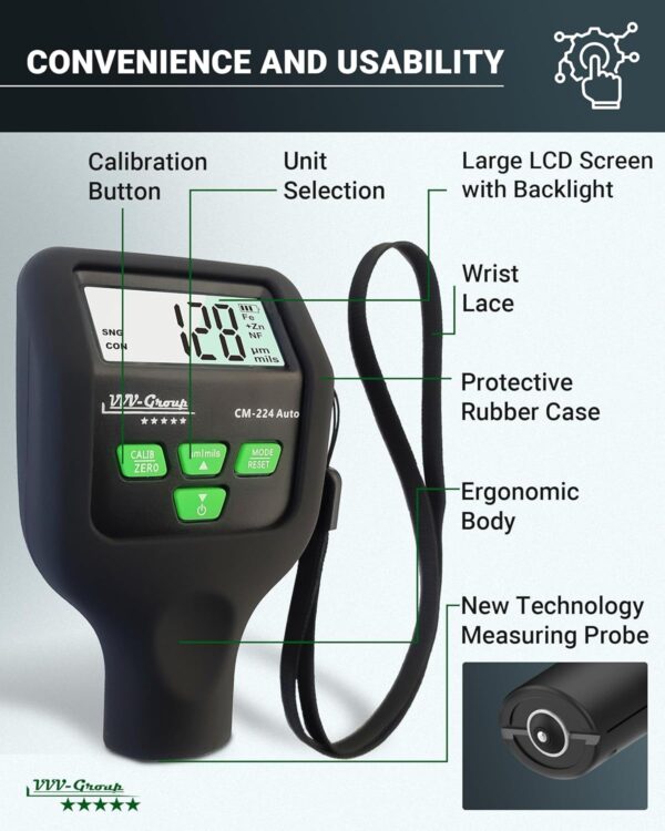 Paint Thickness Gauge CM-224