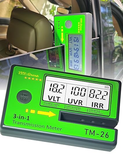 Digital Window Tint Meter TM-26