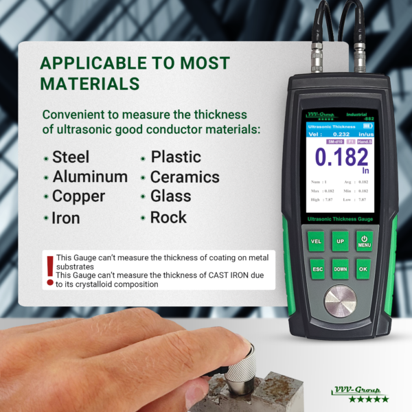 Ultrasonic Thickness Gauge Industrial-882