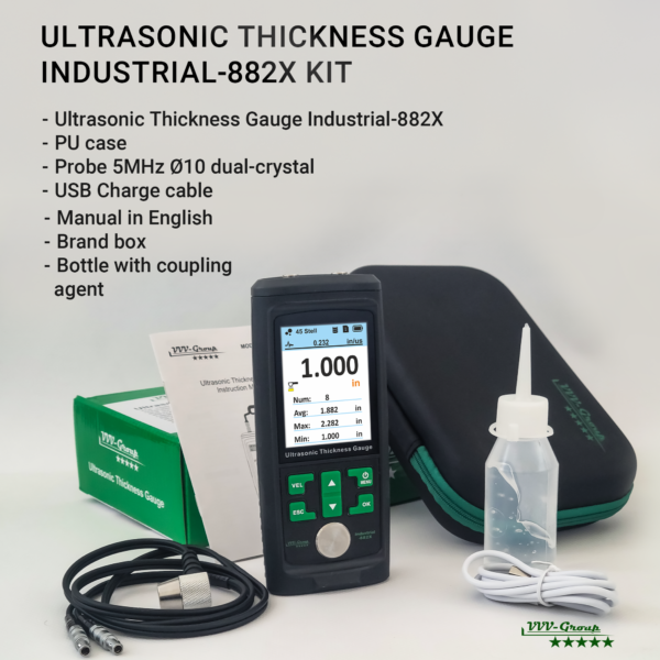 Ultrasonic Thickness Gauge Industrial-882X