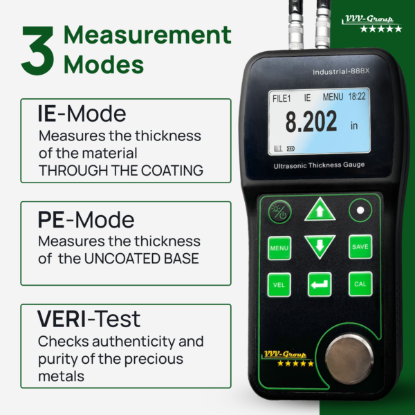 Ultrasonic Thickness Gauge Industrial-888X