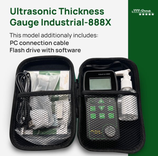 Ultrasonic Thickness Gauge Industrial-888X