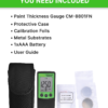 CM-8801FN coating thickness gauge measuring car door paint