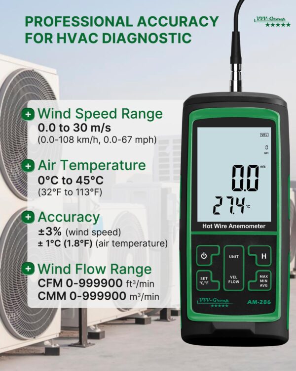 286 2 Hot Wire Anemometer AM-286
