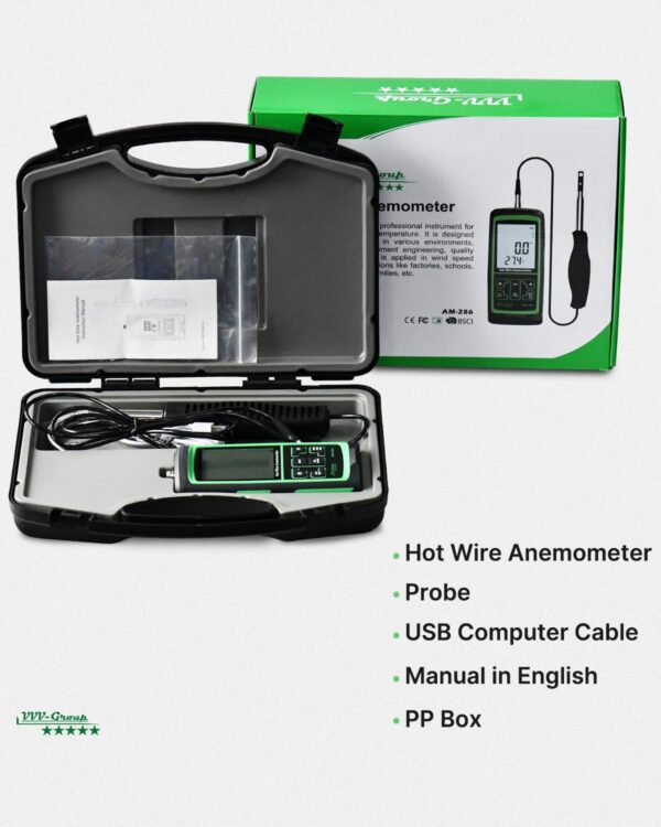 286 5 Hot Wire Anemometer AM-286