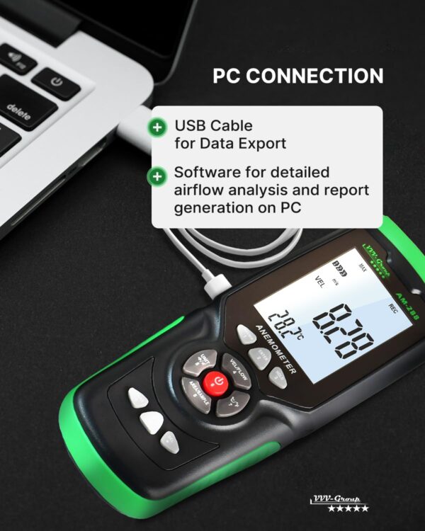 288 3 Hot Wire Anemometer AM-288