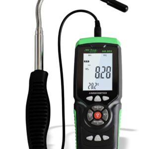 Digital anemometer with flexible probe AM-288